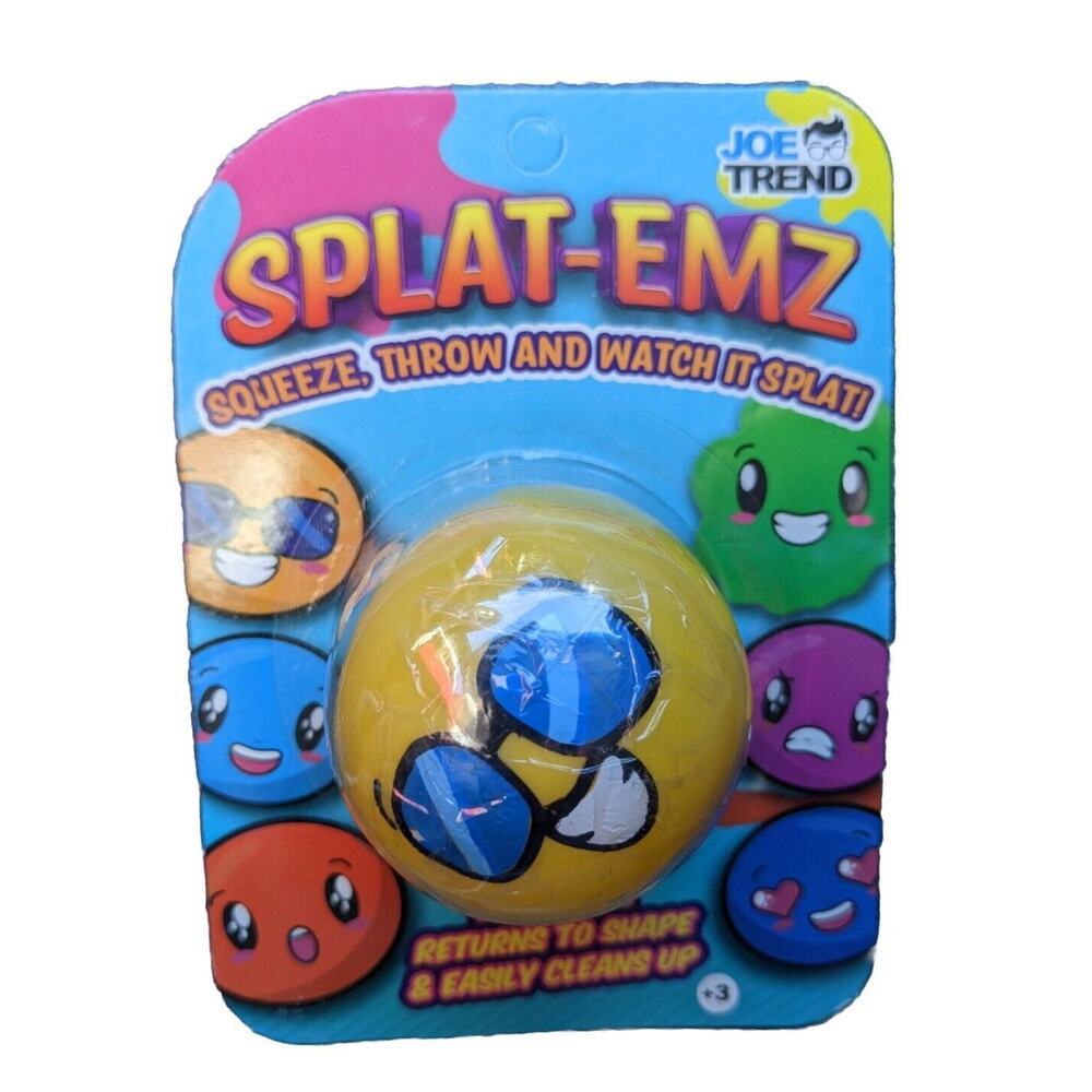 Joe Trend Slat-Emz Squeeze Throw And Watch It Splat Ball Slim Toy Fun Gift Fun